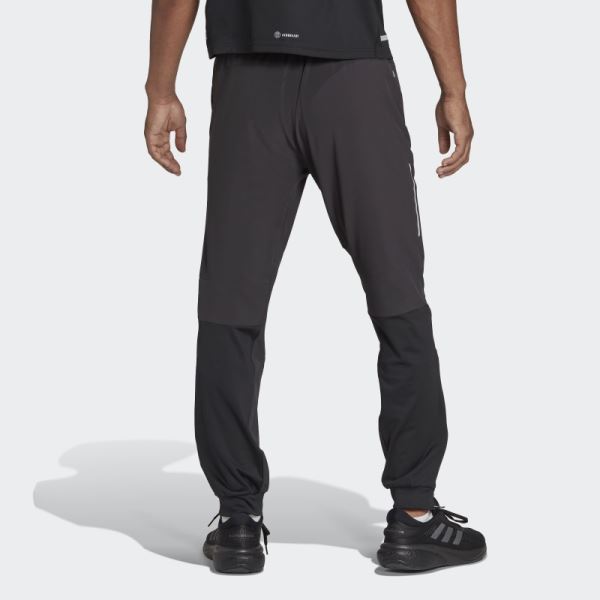 Adidas Black Fast TKO Joggers