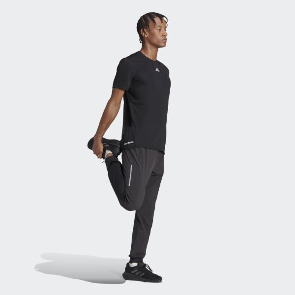 Adidas Black Fast TKO Joggers