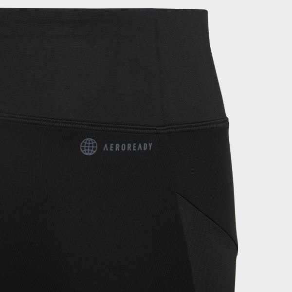 Black AEROREADY High-Rise 7/8 Tights Adidas