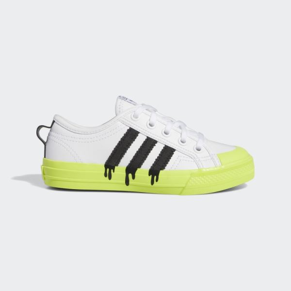 Yellow Adidas Nizza Shoes