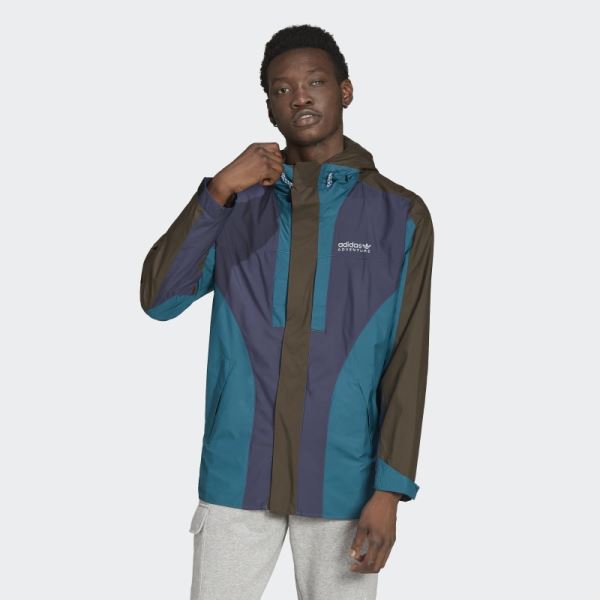 Navy Adidas Adventure Squamish 93 Loop Windbreaker Fashion