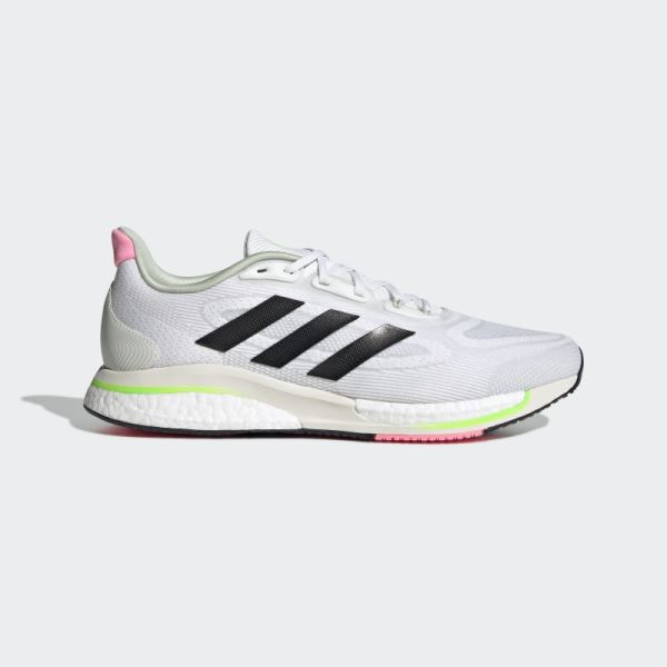 Green Adidas Supernova+ Shoes