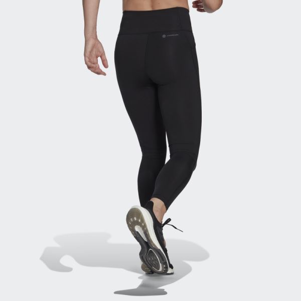 Black Running Essentials 7/8 Leggings Adidas