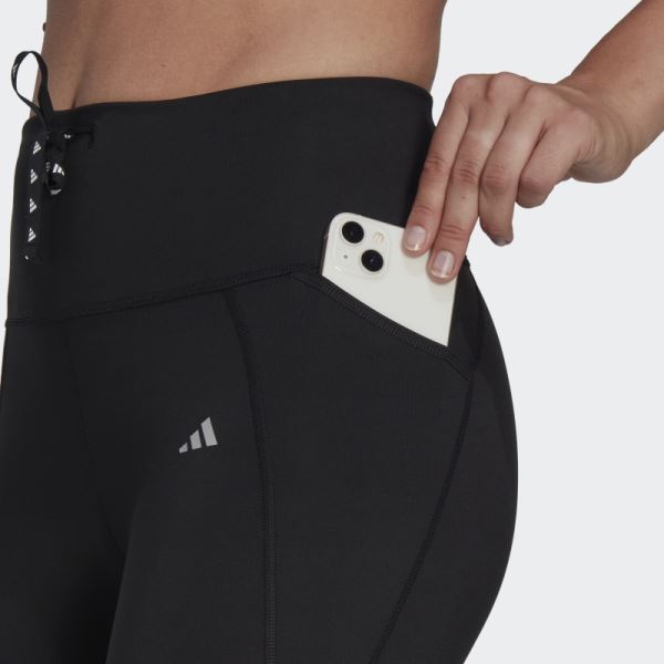 Black Running Essentials 7/8 Leggings Adidas