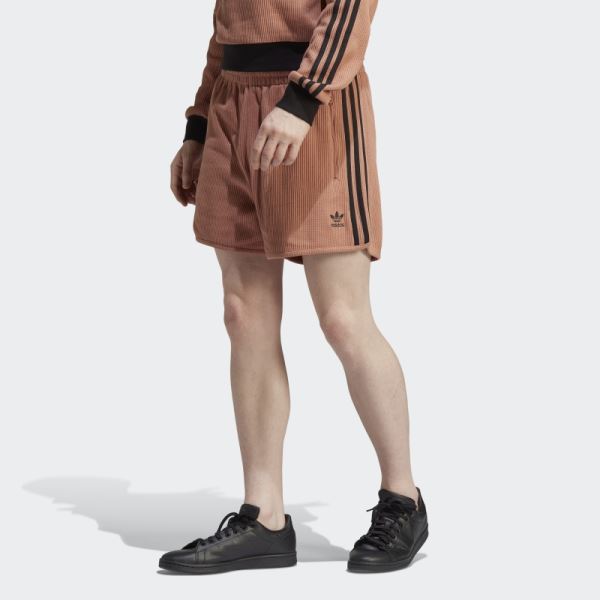 Adicolor Classics Waffle Shorts Clay Adidas