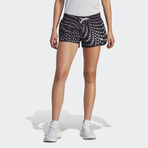 Adidas Run It Brand Love Shorts Black