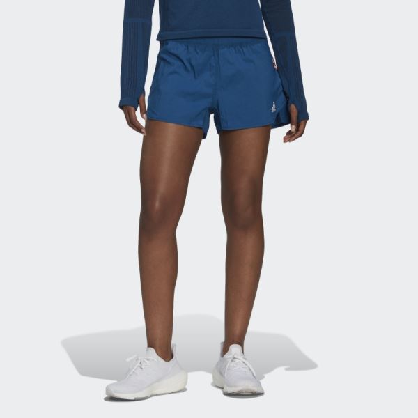 Marine Adidas X-City Running Shorts