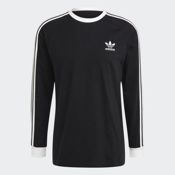 Adidas ADICOLOR CLASSICS 3-STRIPES LONG SLEEVE TE Black