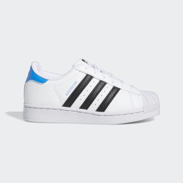 Blue Rush Adidas Superstar Shoes