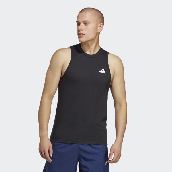 Train Essentials Feelready Training Tank Top Black Adidas