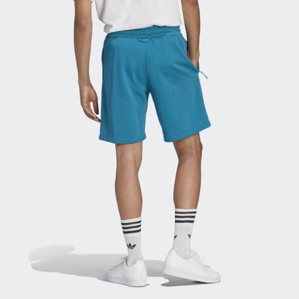 Teal Hot Adidas Adventure Shorts