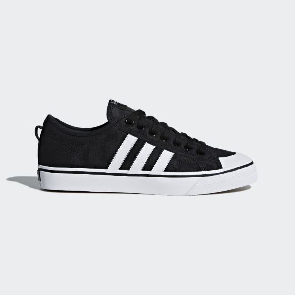 Adidas Nizza Shoes Black Hot