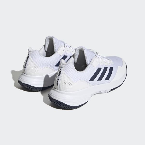 Adidas Gamecourt 2.0 Tennis Shoes Navy Blue