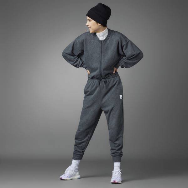 Adidas Dark Grey Heather Valentine's Day Jumpsuit