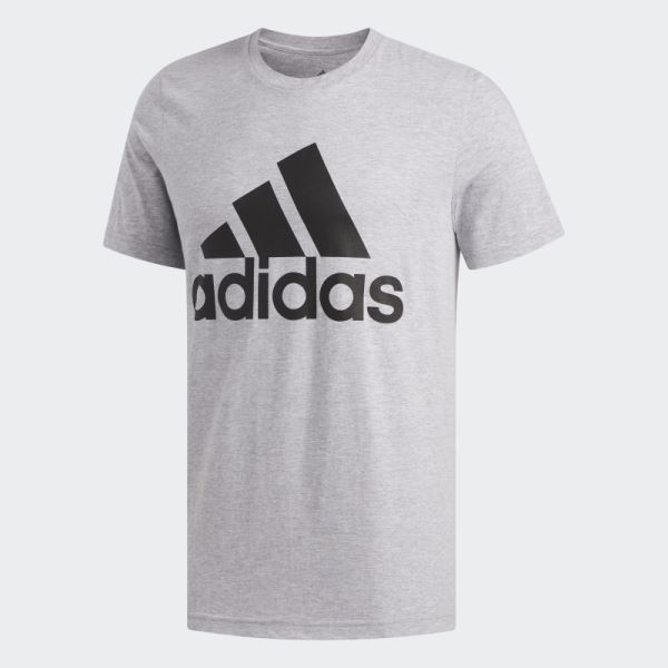 Adidas Medium Grey Badge of Sport Tee