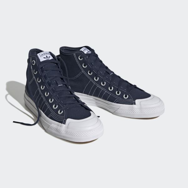 Nizza Hi RF Shoes Adidas Night Indigo