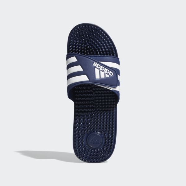 Adidas Dark Blue Adissage Slides