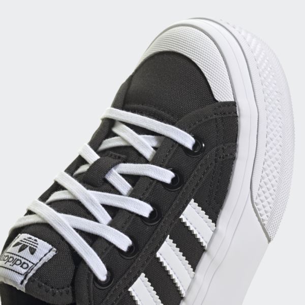 Fashion Adidas Nizza Platform Shoes White