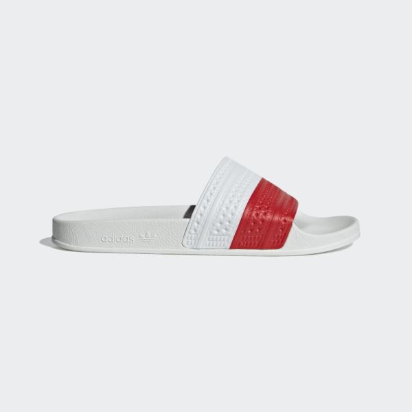 Adidas Red Adilette Slides