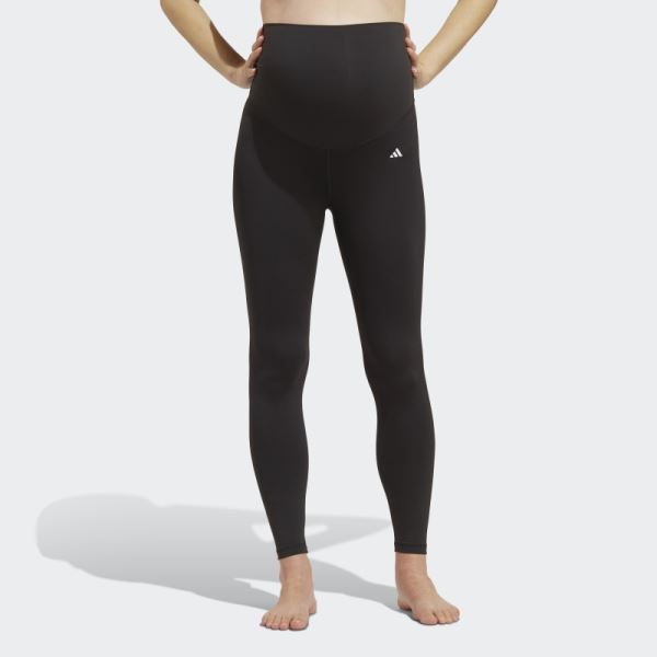 Adidas Yoga 7/8 Leggings (Maternity) Black