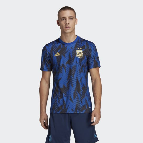 Adidas Argentina Pre-Match Jersey Royal Blue