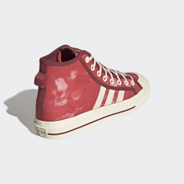 Adidas Nizza Hi RF Shoes Red