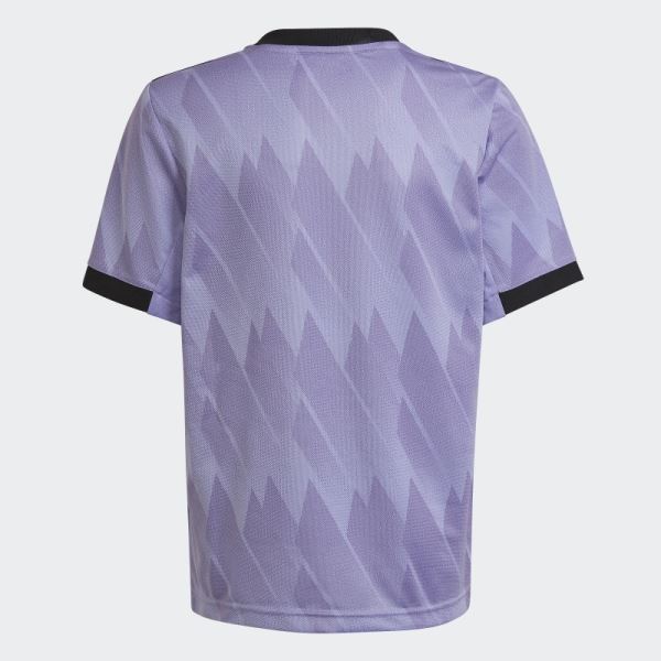 Real Madrid 22/23 Away Jersey Light Purple Adidas