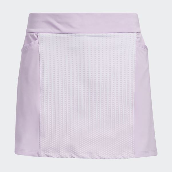 Printed Golf Skort Lilac Adidas