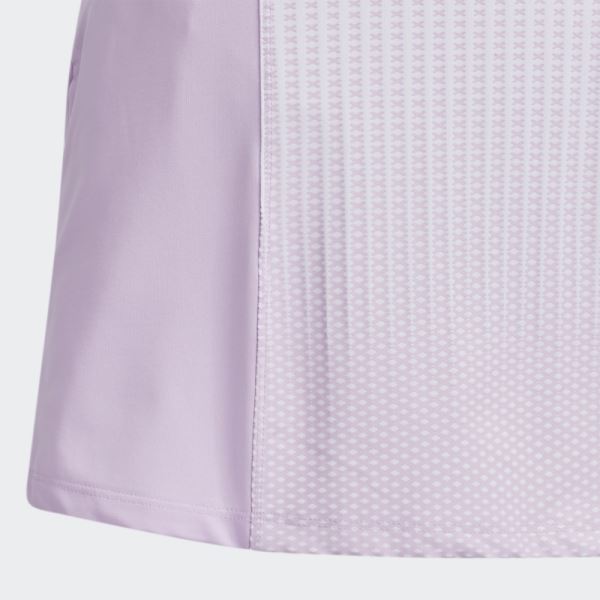 Printed Golf Skort Lilac Adidas