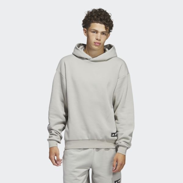 Metal Grey Hot Adidas Legends Hoodie