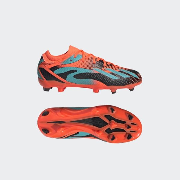 Adidas Orange X Speedportal Messi.3 Firm Ground Cleats