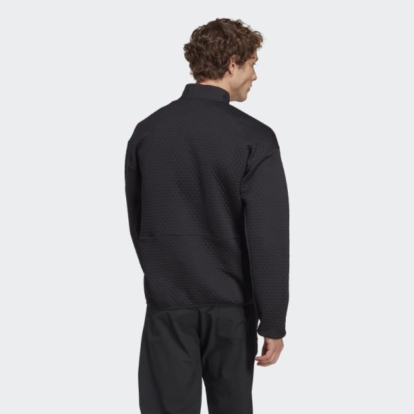 Black Terrex Utilitas 1/2-Zip Fleece Jacket Adidas