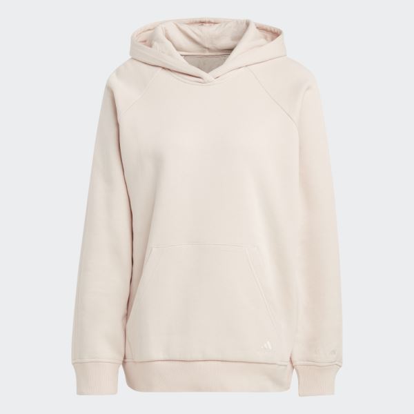 Adidas ALL SZN Fleece Boyfriend Hoodie Quartz