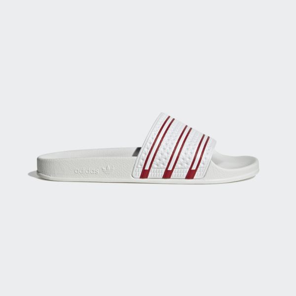 Adilette Slides White Adidas