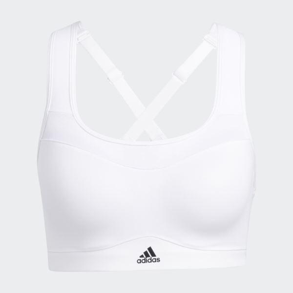 Adidas TLRD Impact Training High-Support Bra Hot White