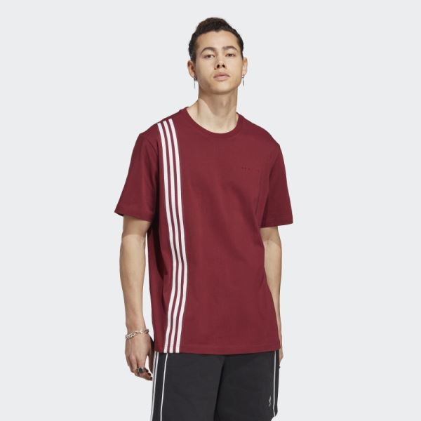 Red Fashion Adidas RIFTA Metro Short Sleeve Tee