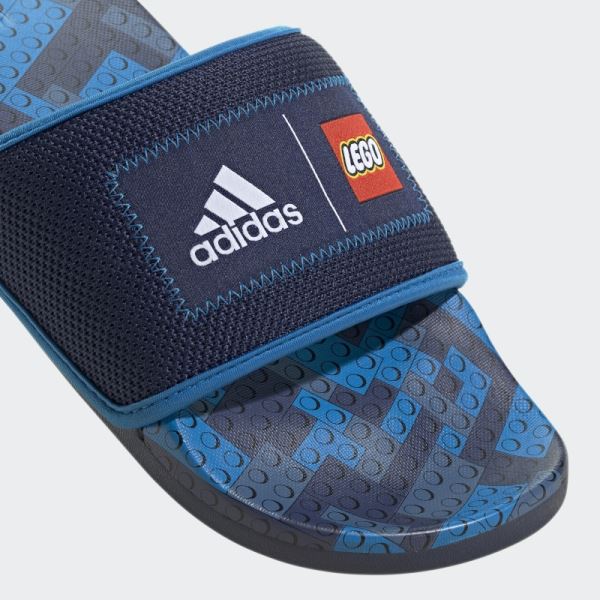 Adidas Adilette Comfort x LEGO Slides Dark Blue Hot