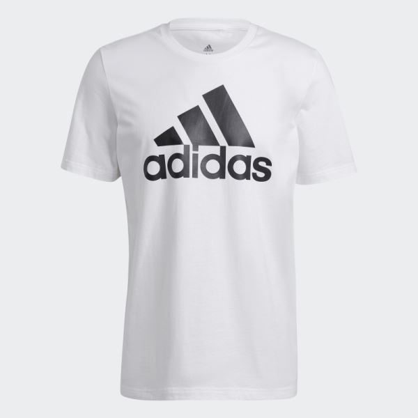 Hot Adidas ESSENTIALS BIG LOGO TEE White