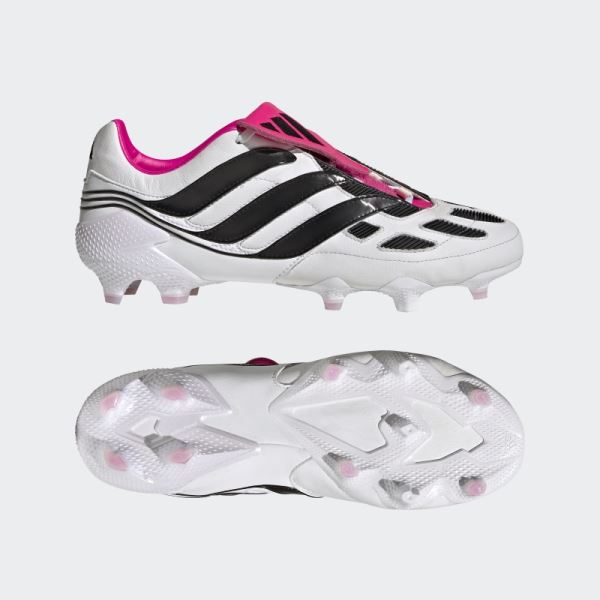 Adidas White PREDATOR PRECISION FG