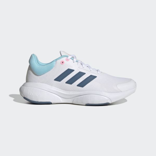 White Adidas RESPONSE SHOES