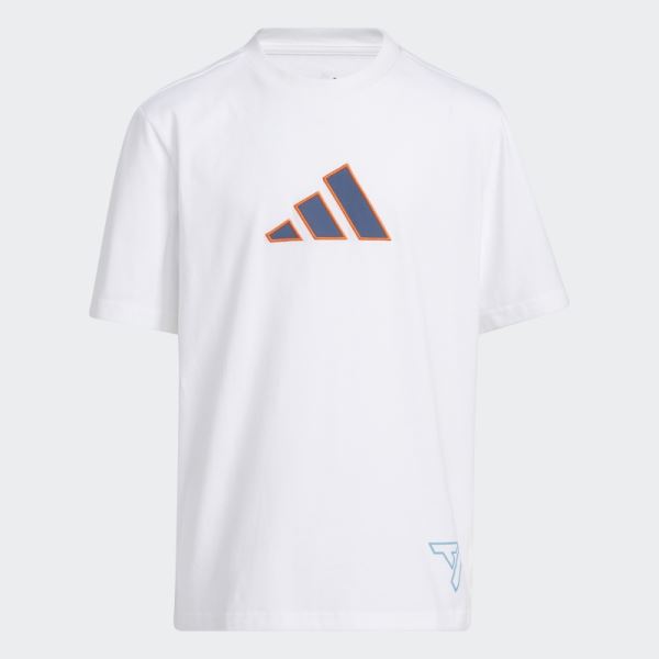 Trae Young Tee White Adidas