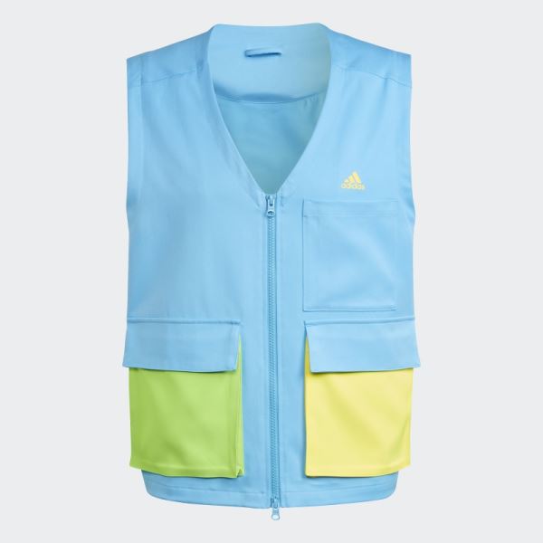 Adidas Kidcore Utility Vest Sky Rush