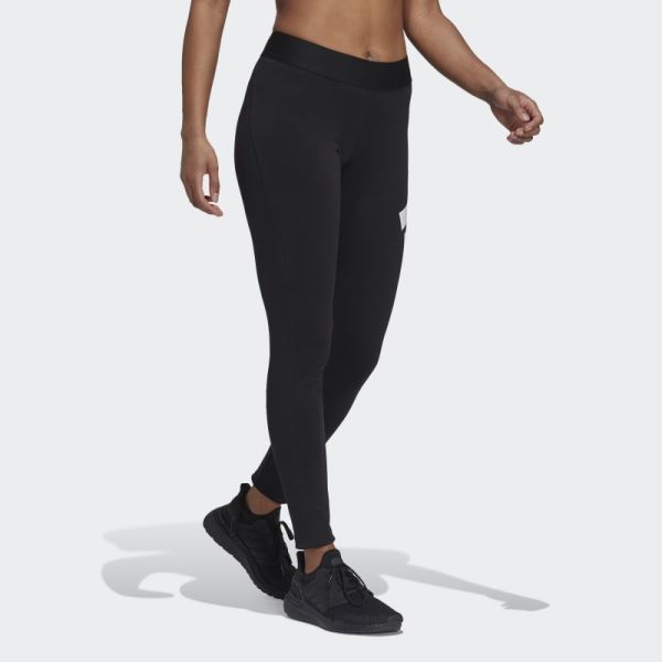 Adidas Sportswear Future Icons Leggings Hot Black