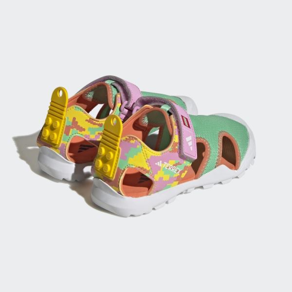 Green Glow Terrex x LEGO Captain Toey Sandals Adidas