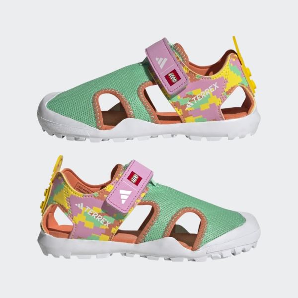 Green Glow Terrex x LEGO Captain Toey Sandals Adidas