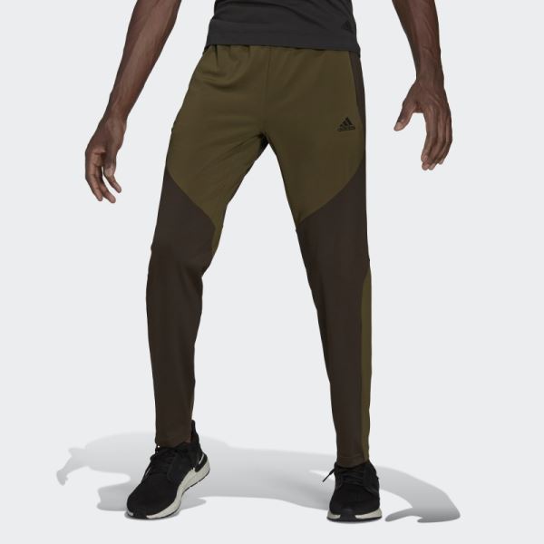 Yoga Training Joggers Adidas Olive