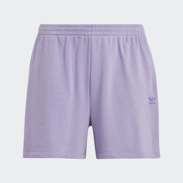 Adicolor Essentials French Terry Shorts (Plus Size) Adidas Lilac