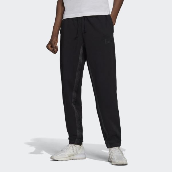 Black Adidas R.Y.V. Cuffed Joggers