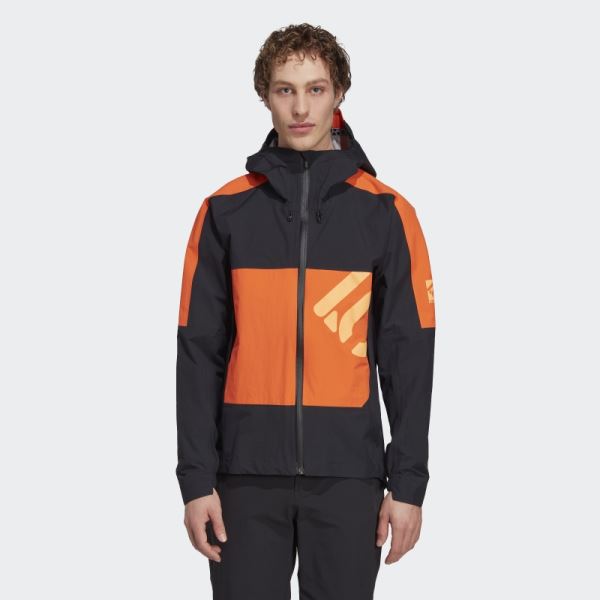 Five Ten All-Mountain Rain Jacket Adidas Black