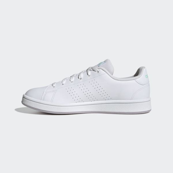 Adidas Advantage Base Court Lifestyle Shoes Mint